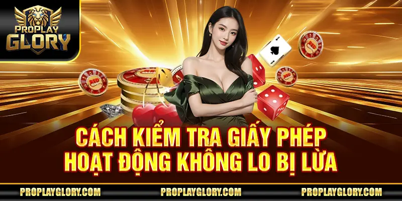 Cách kiểm tra giấy phép hoạt động không lo bị lừa